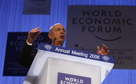 Klaus Schwab, le fondateur du World Economic Forum.