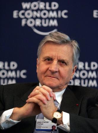 Jean-Claude Trichet, gouverneur de la Banque Centrale Européenne, et par ailleurs membre du Groupe de Bilderberg