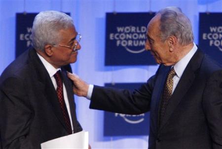Mahmoud Abbas et Shimon Peres ont l'air de bien s'entendre